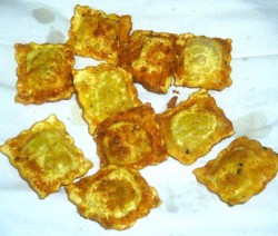 raviolis fritos