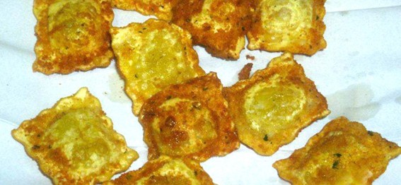 raviolis fritos